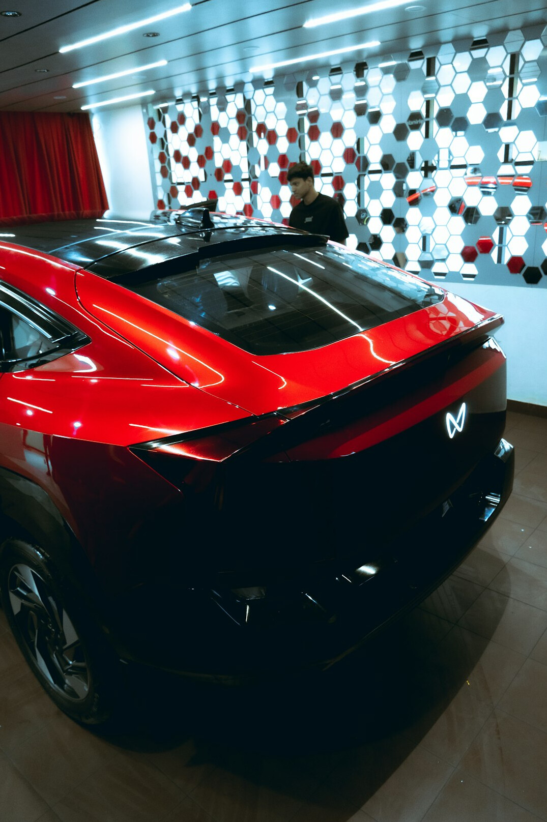 car showroom interior