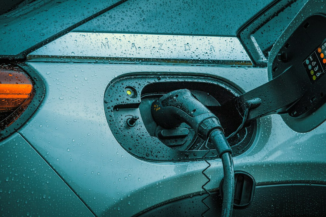 electric car charging station